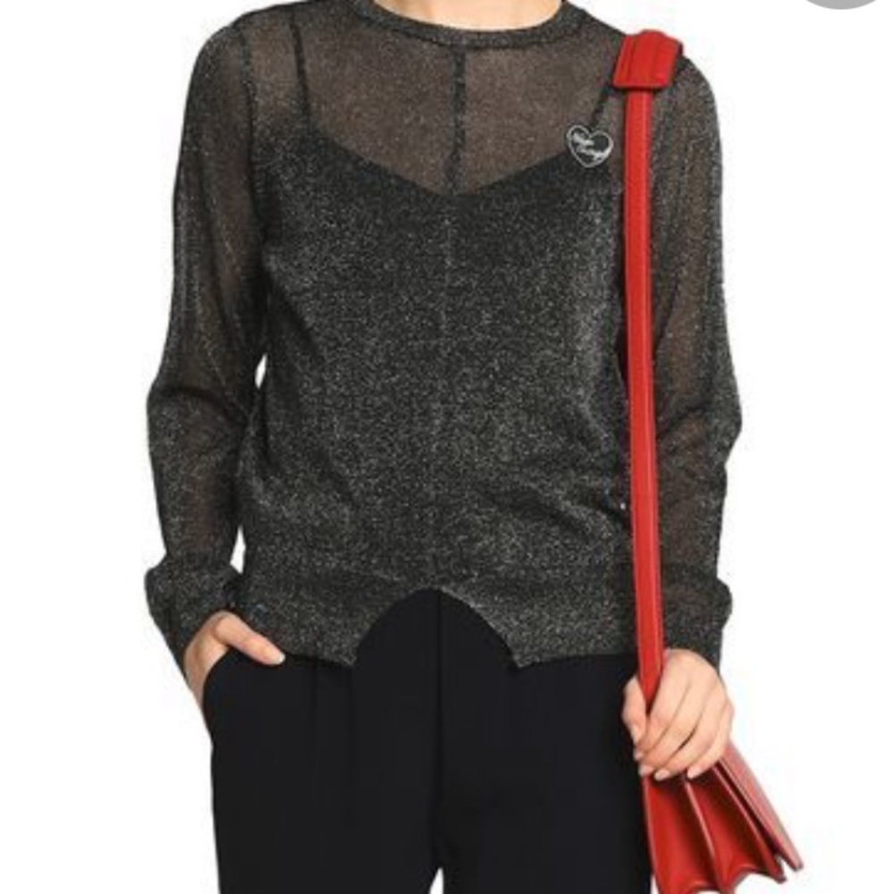 Zoe Karssen metallic sweater